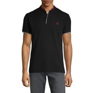 Roberto Cavalli Black Short Sleeve Polo Shirt Men’s Size Medium NWT